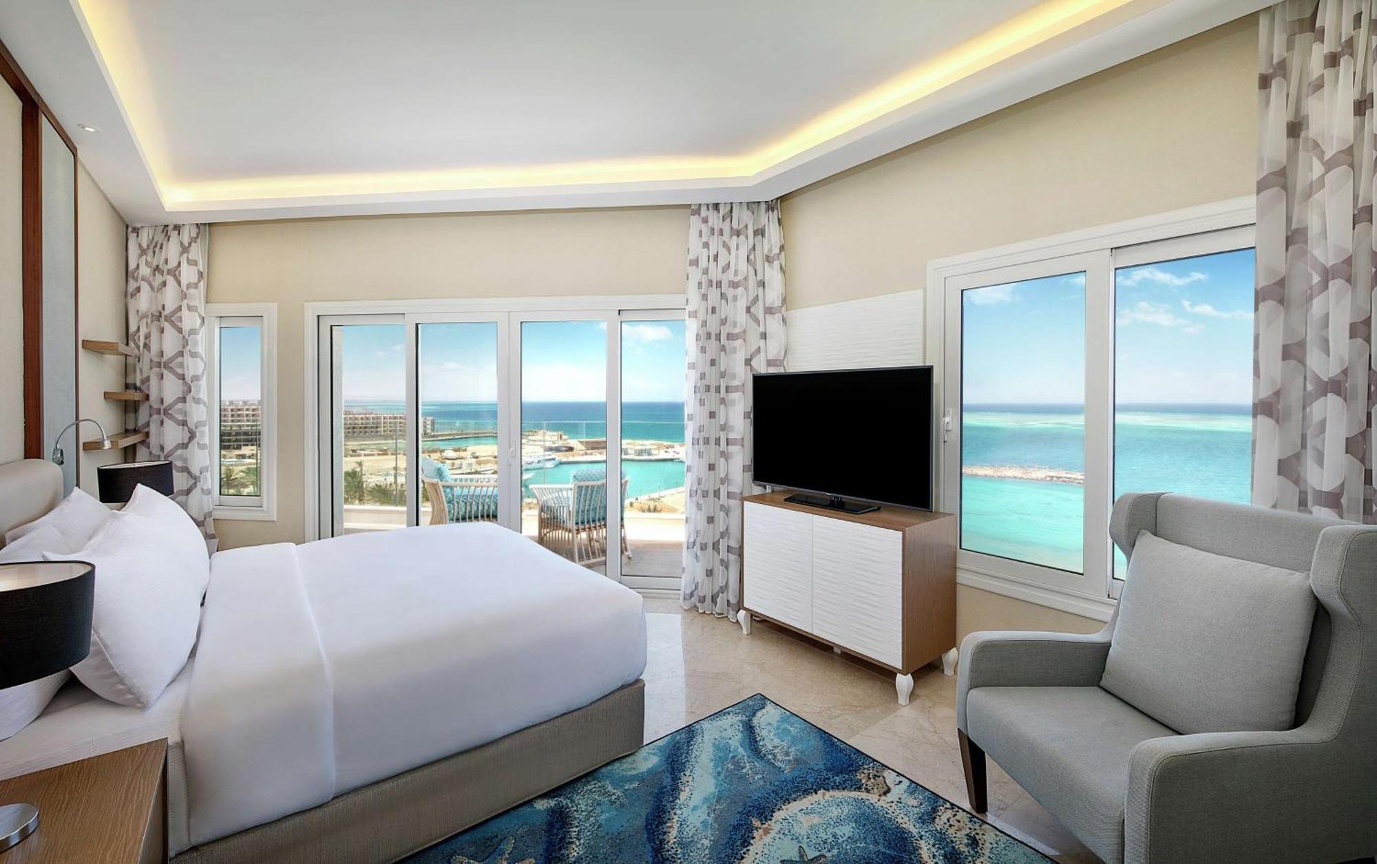 Hilton Hurghada Plaza Hotel Esterno foto