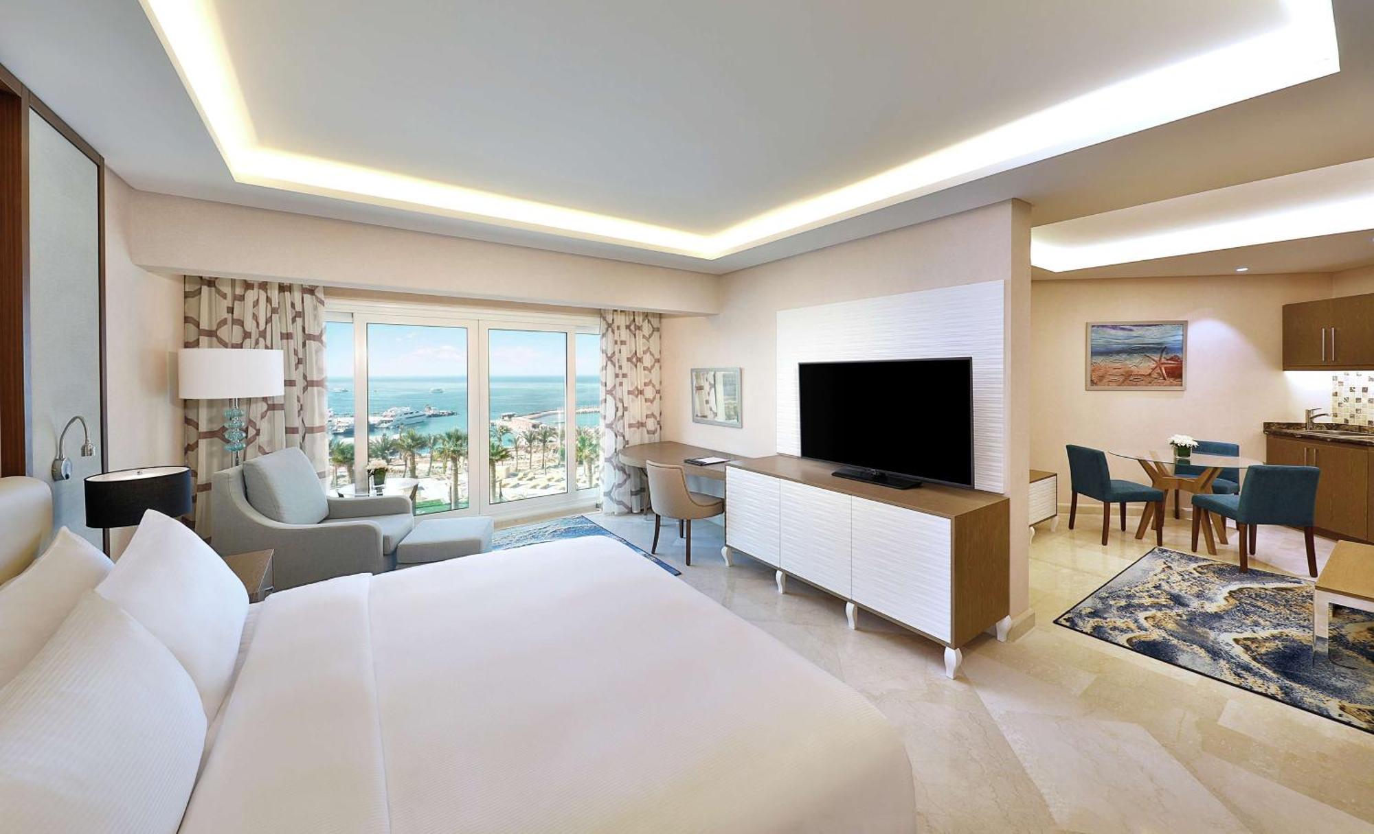 Hilton Hurghada Plaza Hotel Esterno foto