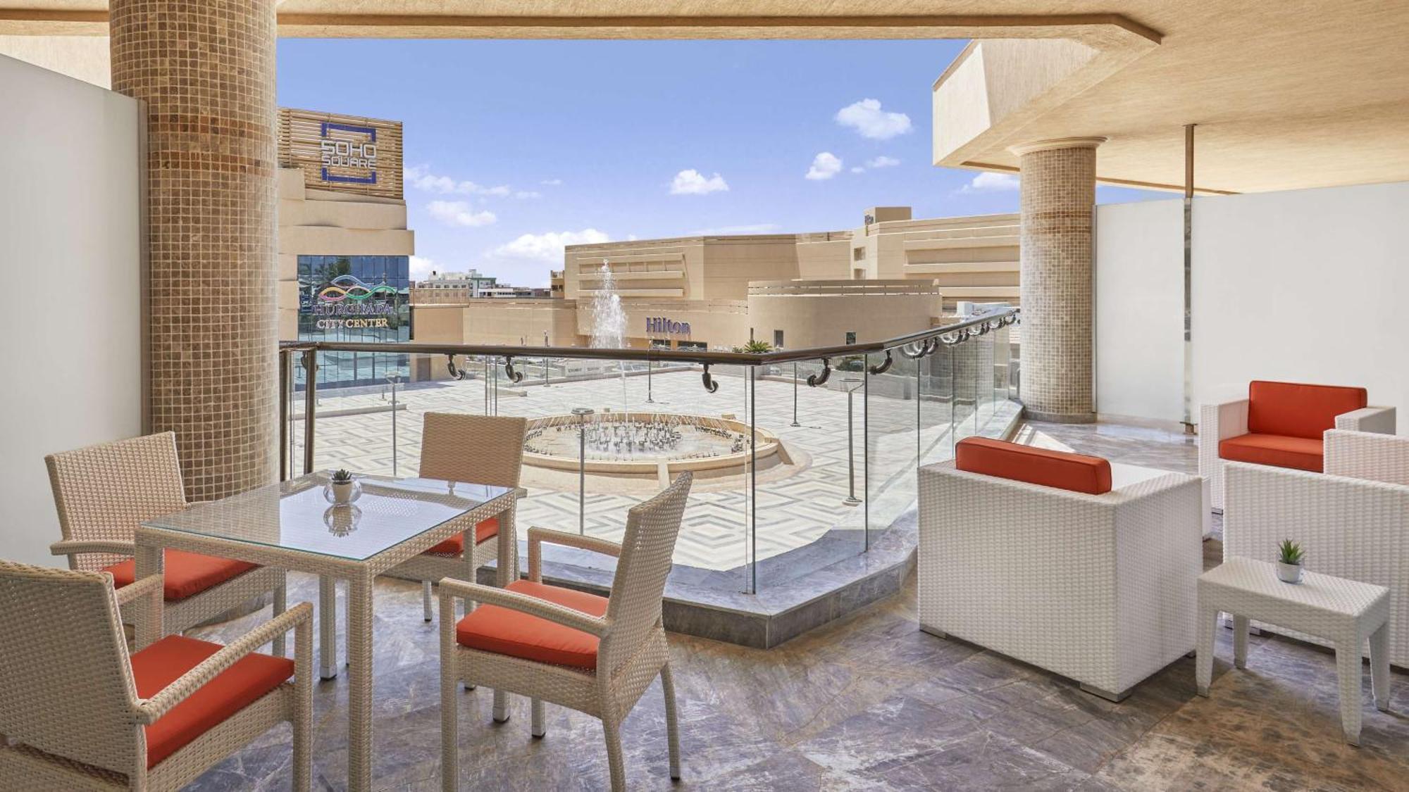 Hilton Hurghada Plaza Hotel Esterno foto