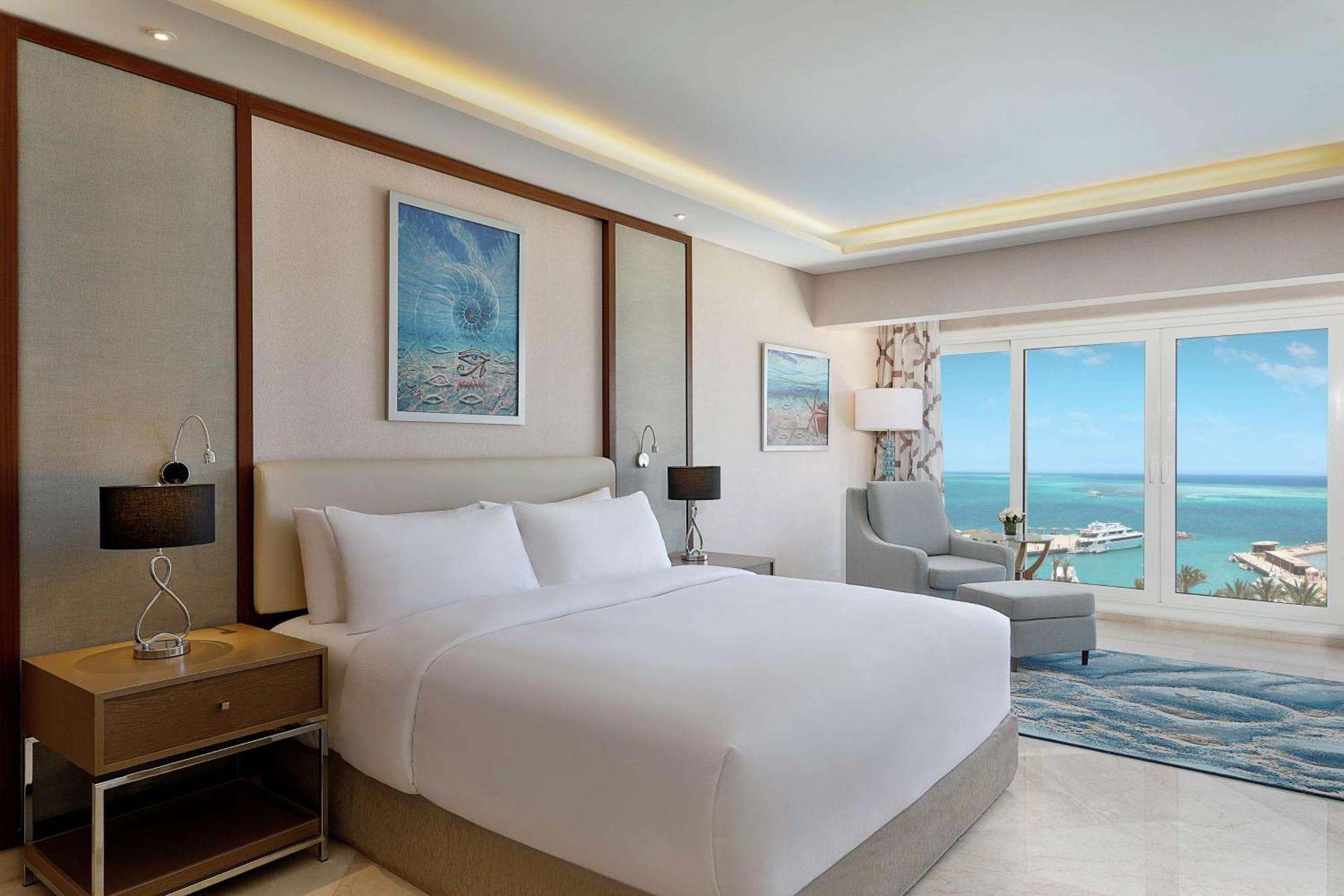 Hilton Hurghada Plaza Hotel Esterno foto