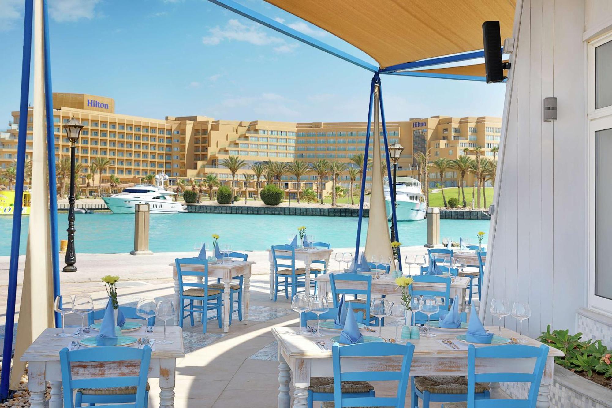 Hilton Hurghada Plaza Hotel Esterno foto