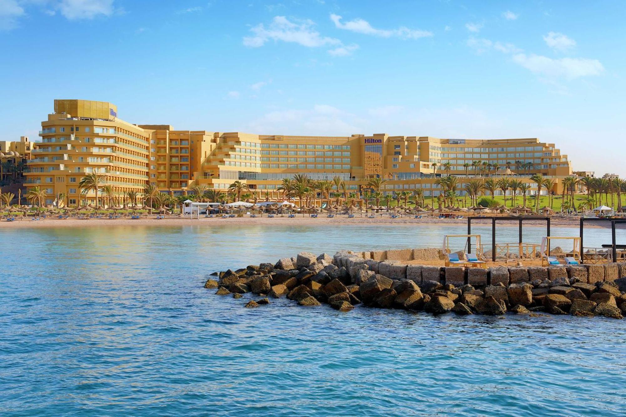 Hilton Hurghada Plaza Hotel Esterno foto