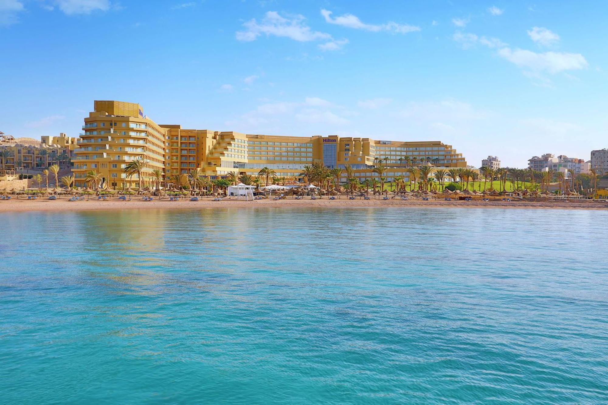 Hilton Hurghada Plaza Hotel Esterno foto